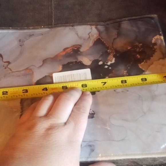 White Marble Nonslip Rubber Mousepad - Picture 5 of 5